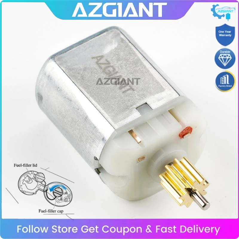 

AZGIANT Car Fuel Filter Flap Lock Assembly Inner Motor 9T 2007-2013 Ford Galaxy III High Quality Ultra Durable 6M21220A20AC