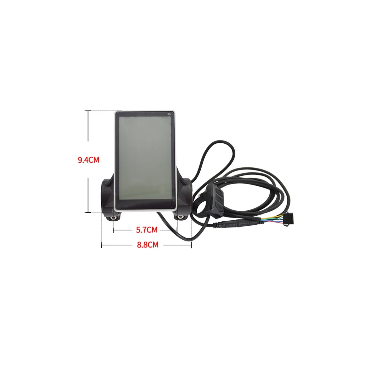 

E-Bike Throttle Speed Regulating Display Electric Bicycle Car Scooter Waterproof Lightweight 5-Core LCD Display Panel