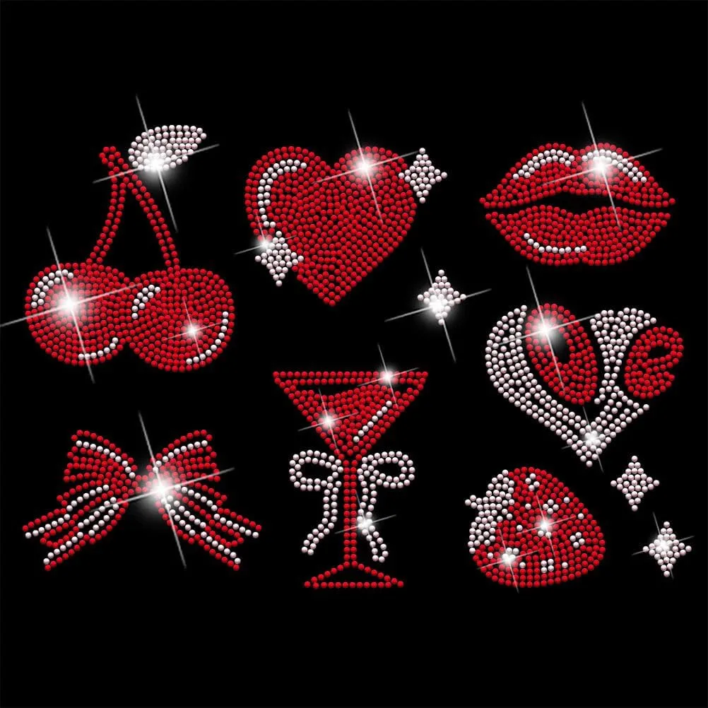 Petits autocollants en cristal pour feuilles de transfert de strass DIY, transferts de strass thermocollants, transferts de strass personnalisés, artisanat en papier