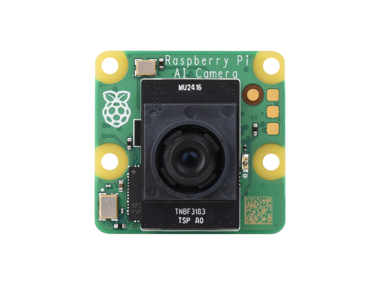 Официальная камера Raspberry Pi AI, 12 МП, интеллектуальный датчик зрения IMX500, 78,3 °   ФИВ