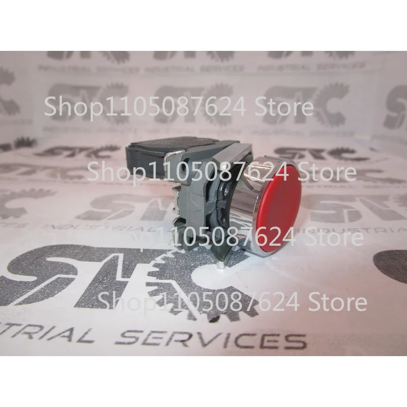 SS    XB4BA42  For  Andeli 22mm Red Push Button Spring Return 1 NC - FAST SHIPPING
