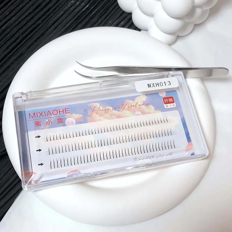 Mixiaohe a Style Fairy Lower Lashes Mixed Size Natural Daily Date Selfie Eye Makeup view 2