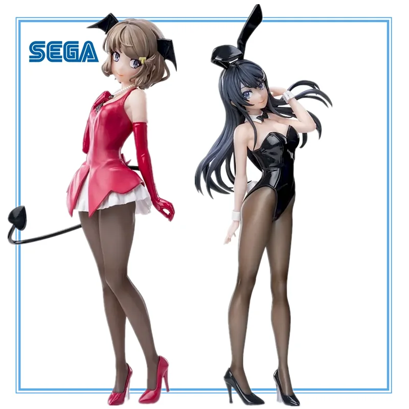 In Stock Original Sega Desktop X Decorate Collections Rascal Does Not Dream of Bunny Girl Senpai Sakurajima Mai Koga Tomoe Toys