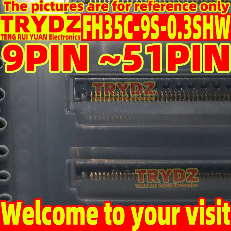 10pcs New FH35C-9S-0.3SHW FH35C-11S-0.3SHW FH35C-45S-0.3SHW FH35C-9S/13/15/19/21/23 25 27 31 37 39 41/51S-0.3SHW P 0.3MM