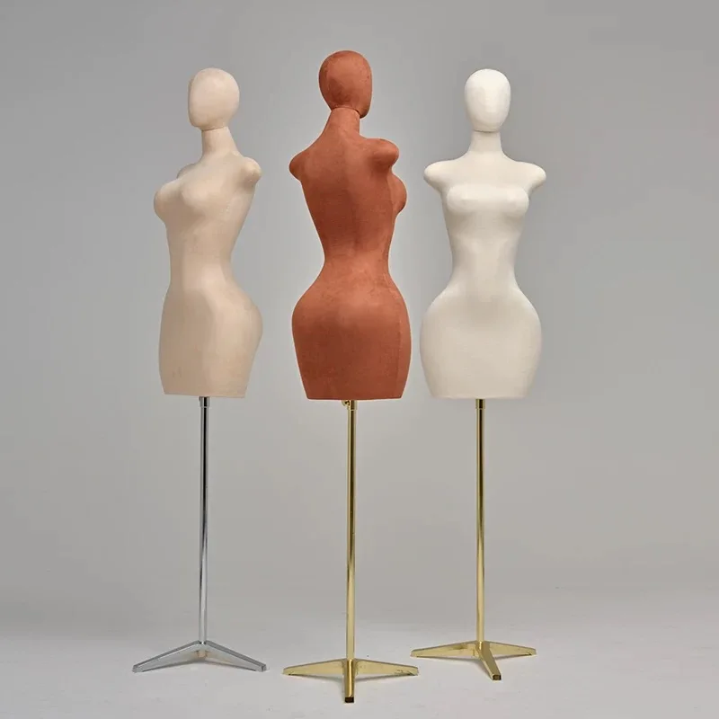 BBL Female Torso Mannequin Body plus size for Clothes Store can be pin in Flannelette Manikin femme half Body Dummy - Image 3