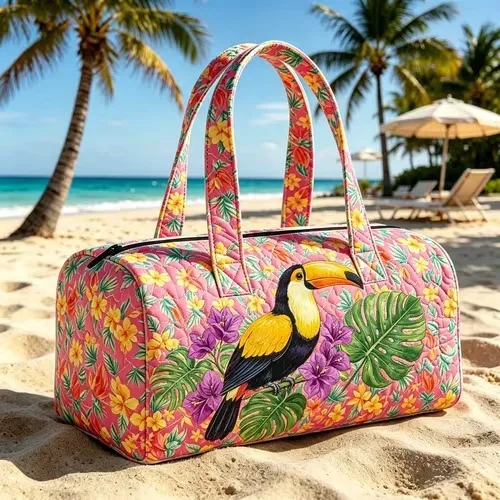 

3D Printed Quilted Travel Bags fashion Gifts Hiking Camping Handbag Personalized Tote Bag Beach Sport Bags casual Training Bag