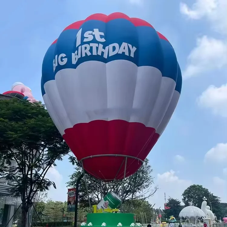 Inflatable Hot Air Balloon Large Decoration Object Hot Air Balloon Full Size
