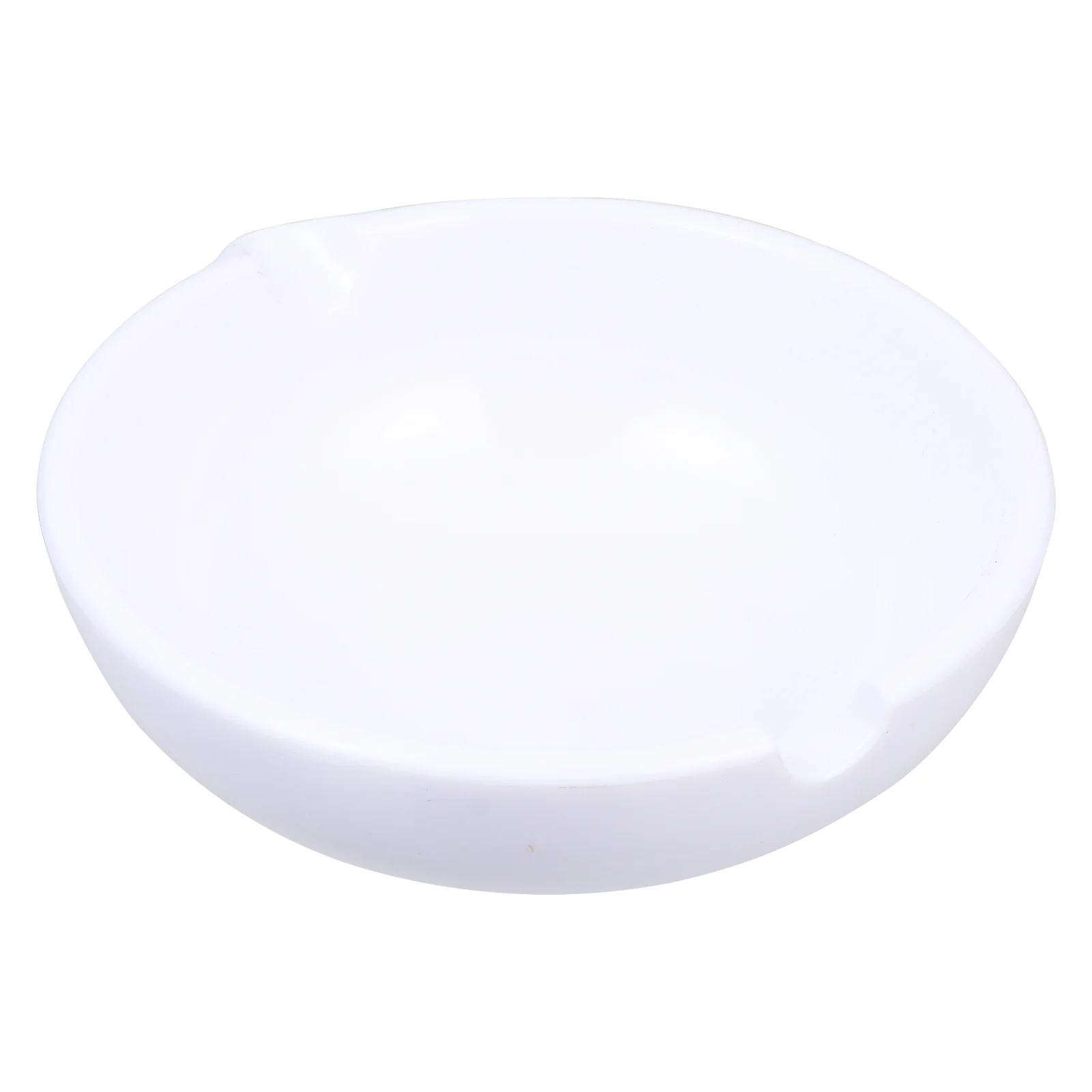 

Home Office Stationery Plastic Ink Plate Imitation Porcelain Tray Dish Versatile Calligraphy Brush Holder