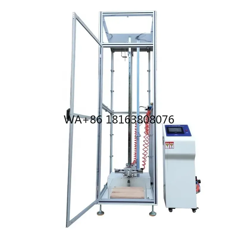 Adjustable Directional Drop Tester for Packaging/Electronics - /ASTM Compliant with Height & Speed Control