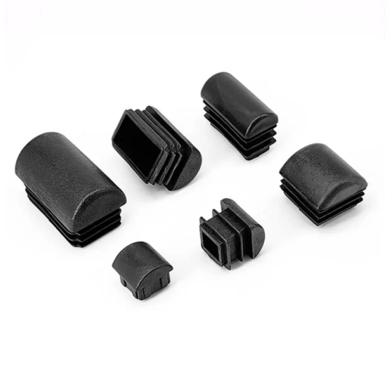 Picture 4: Rubber Inserts Plug Hemispherical End Caps Tube Pipe Black White 16x16/25x25/20x30/20x40/20x50/25x40/25x50/30x40/30x50/30x60mm