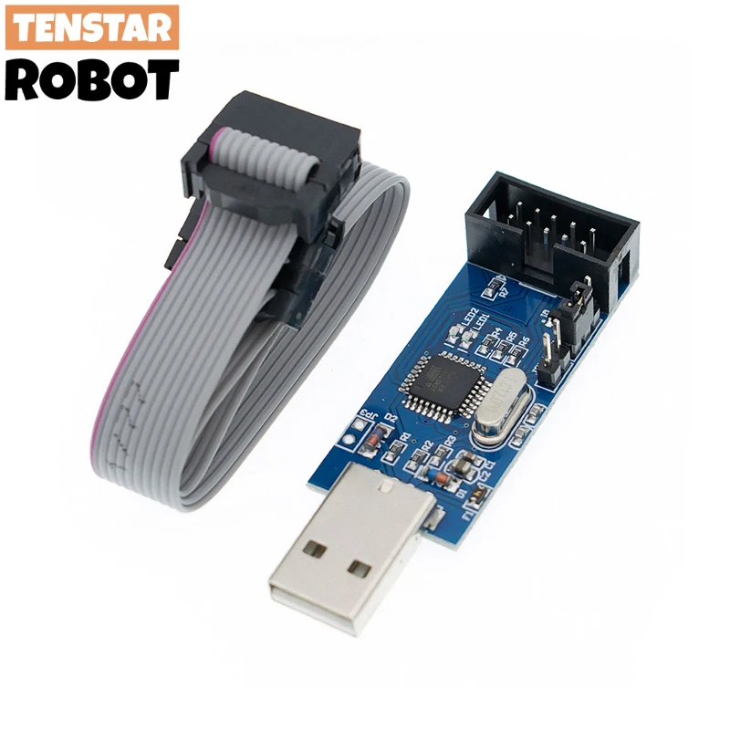 USBASP USBISP AVR Programmer USB ISP ASP ATMEGA8 ATMEGA128 Support Win7 64K