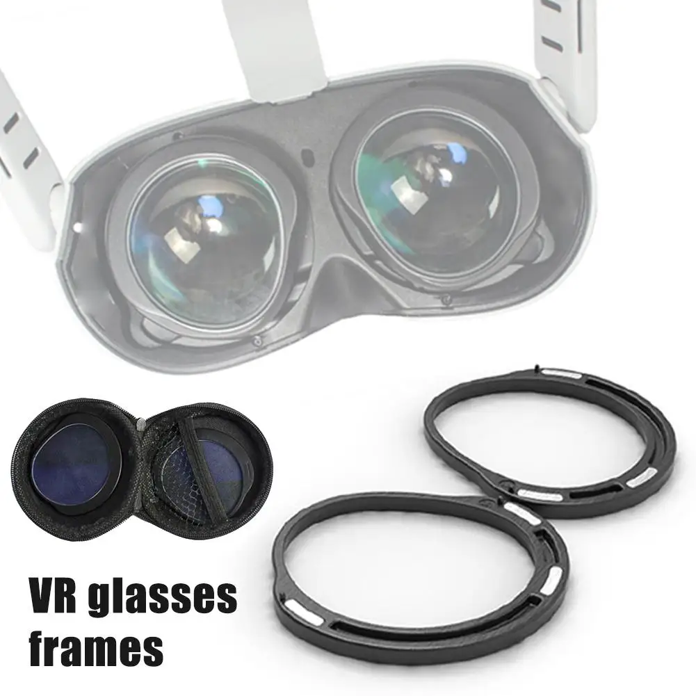 For PICO4Ultra Eyeglass Frame Alloy Magnetic Frame VR Gaming Equipment VR Glasses Frames For PICO4 Ultra Accessories