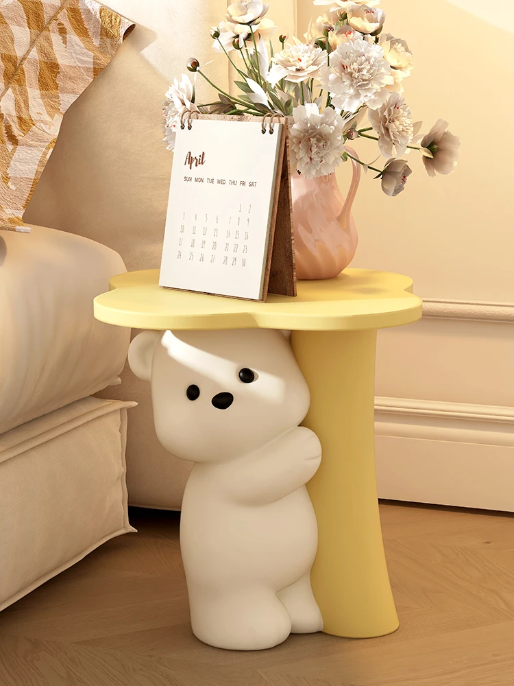 Home Decor Bear Statue Ornaments Living Room Large Floor Decor Housewarming Gift Sofa Side Table Bedroom Bedside Table Figurines