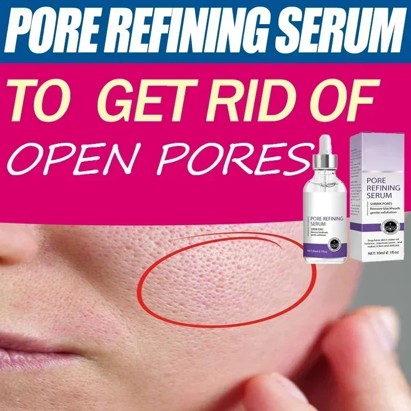 

Skin Texture | Pore Refining Resurfacing Powerful Pore Shrinking Serum for Tightening and Removing Large Pores on The Face