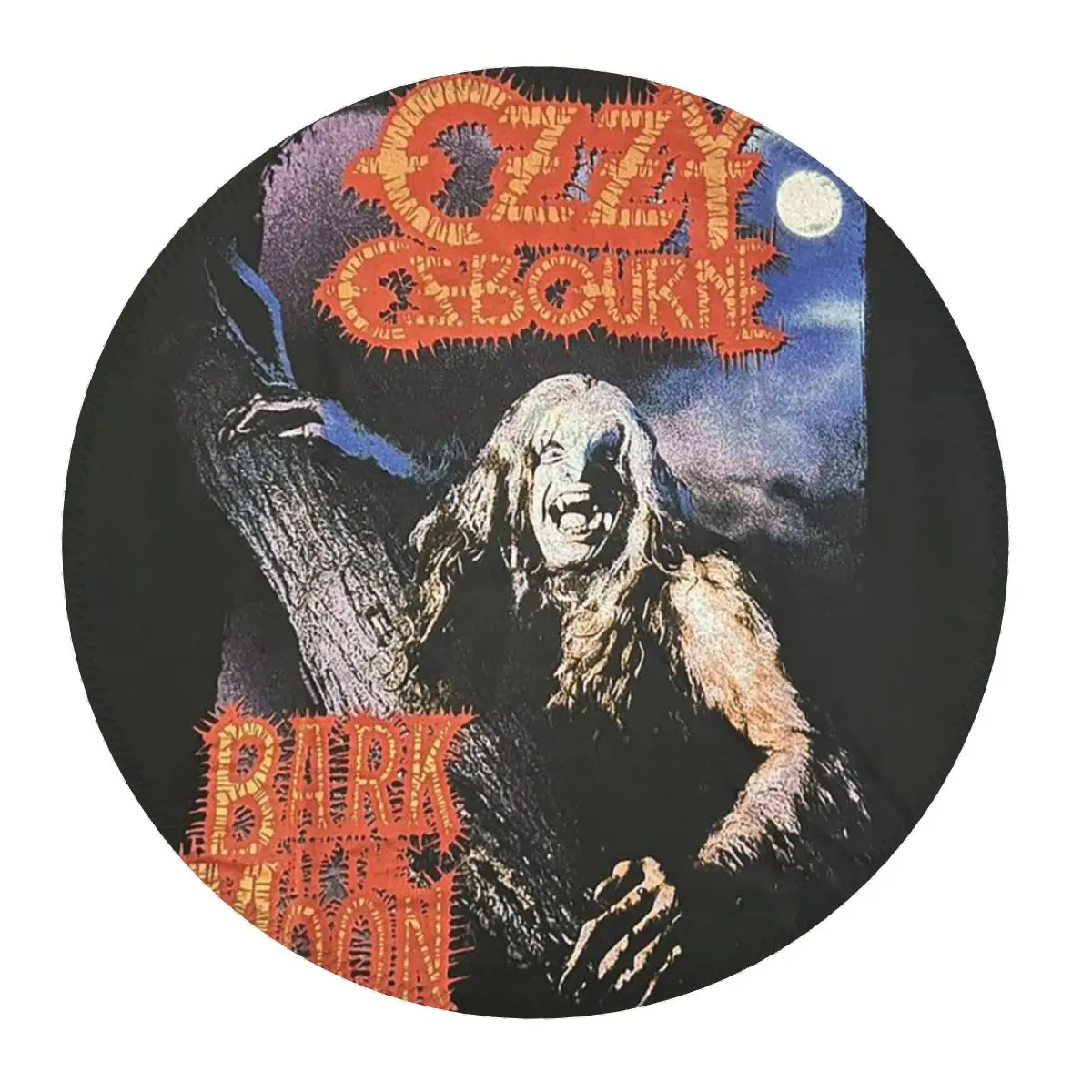 

Spencer's Men's Ozzy Osbourne Merch Round Mouse Pad Computer Keyboard Mouse Mat Gaming PC Desk Mat Office Table Mats