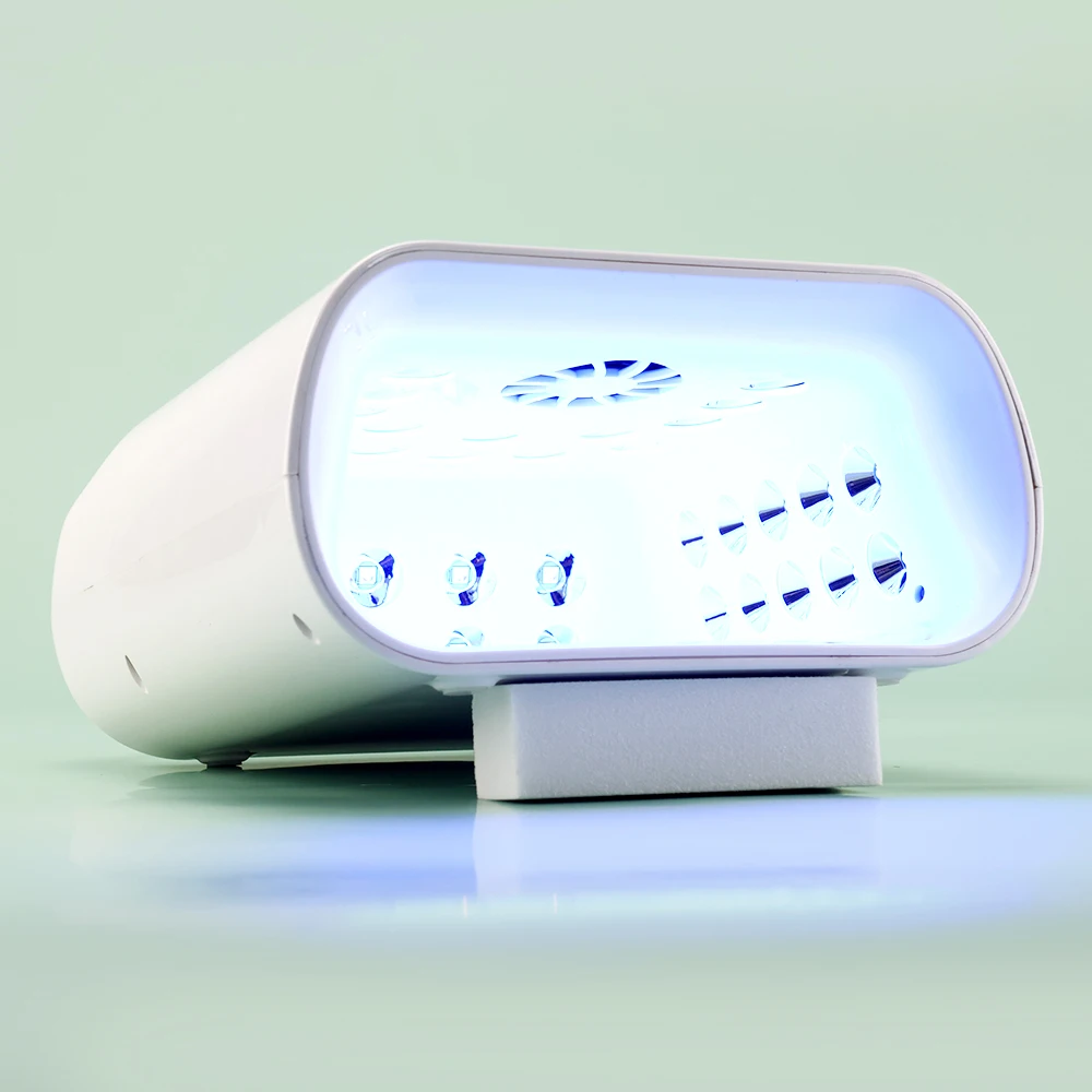 جديد وصول 42 قطعة LED الخرز هلام البولندية علاج شعبية طويلة الحجم قوية 108 واط قابلة للشحن الأشعة فوق البنفسجية LED مسمار مصباح مع مروحة التبريد