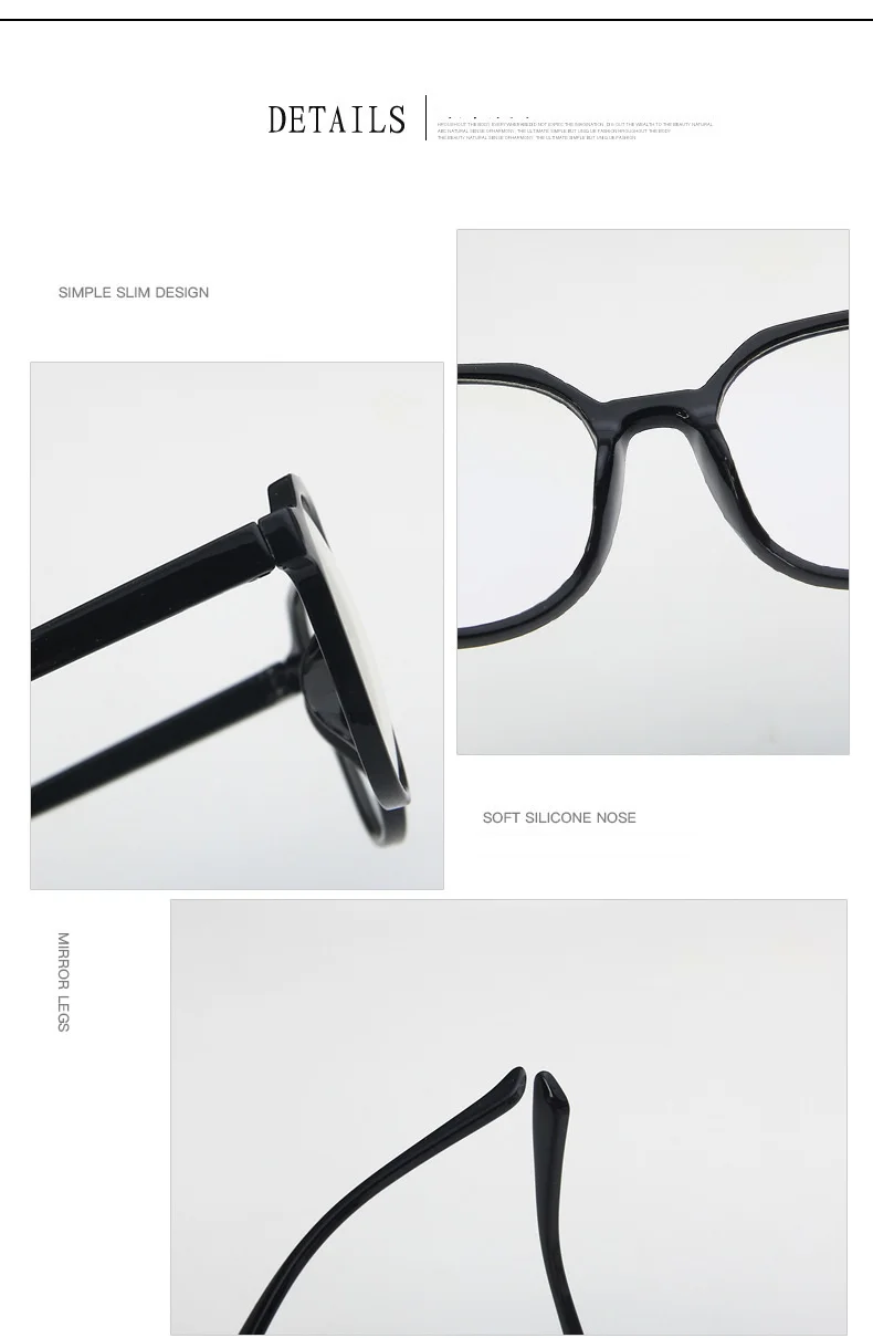 2024 Trends Anti Blue Light Oversized Glasses Computer Women Blue Blocking Gaming  Men Transparen Eyeglasses Spectacles Frame