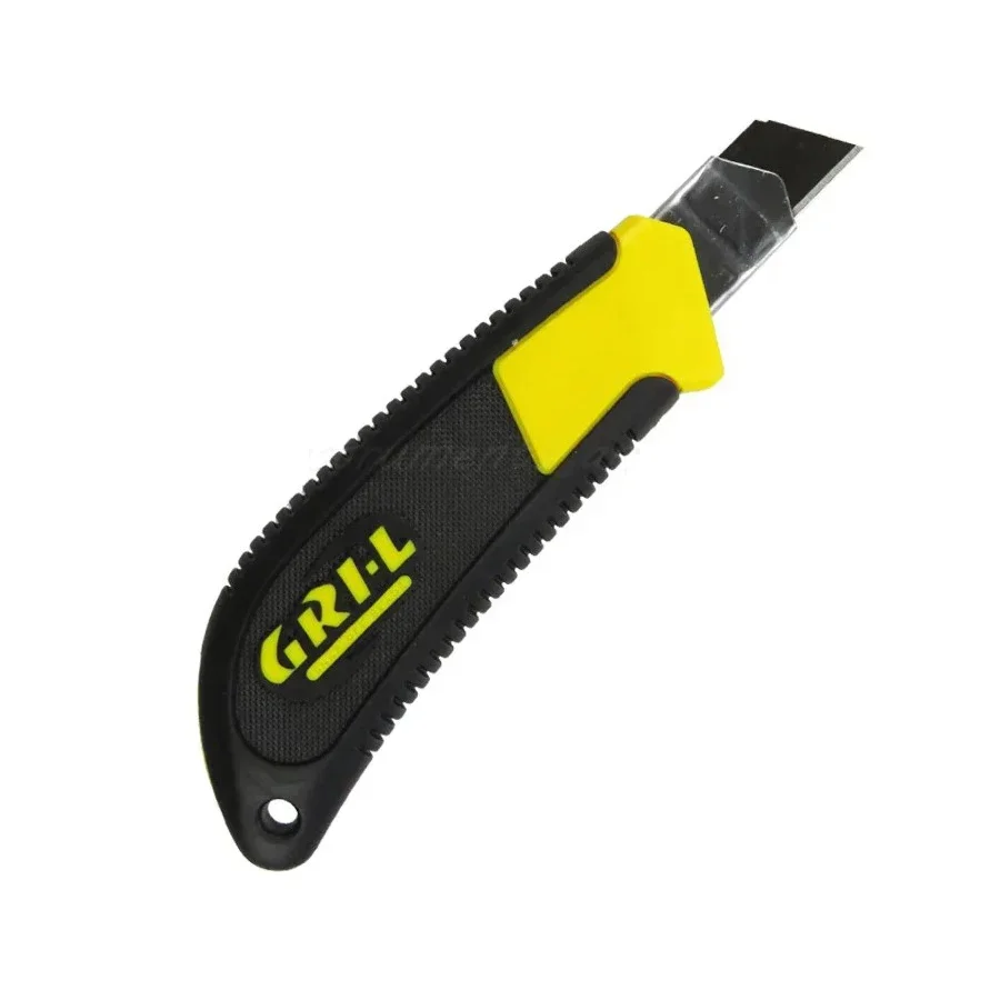 TAJIMA 1101-0219 couteau utilitaire à verrouillage automatique avec lame de type J remplaçable de 22mm de large couteau de coupe de papier peint LC-641