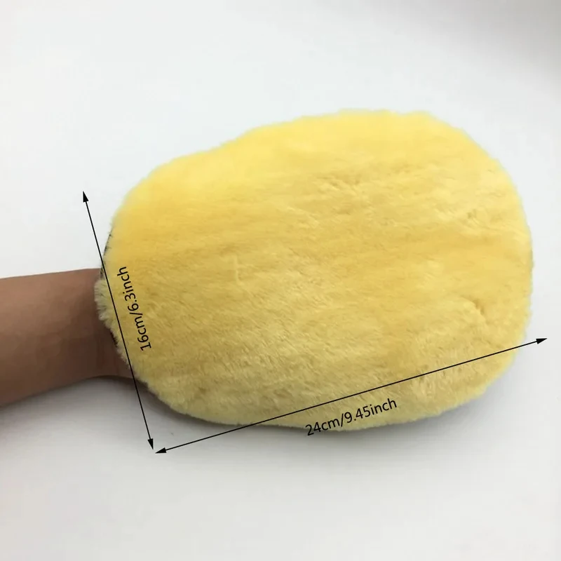 1/3pcs Car Cleaning Sponge Glove Car Polishing Washing Mitt Gloves Microfibre Wash For Automotive Kitchen Homes Cleaner Tools
