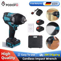 Podofo Cordless Electric Impact Wrench Rechargeable 1/2 \