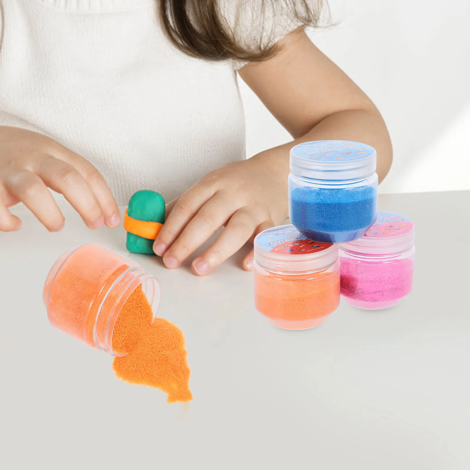 sand toy colorful sand toy DIY sand DIY sand toy