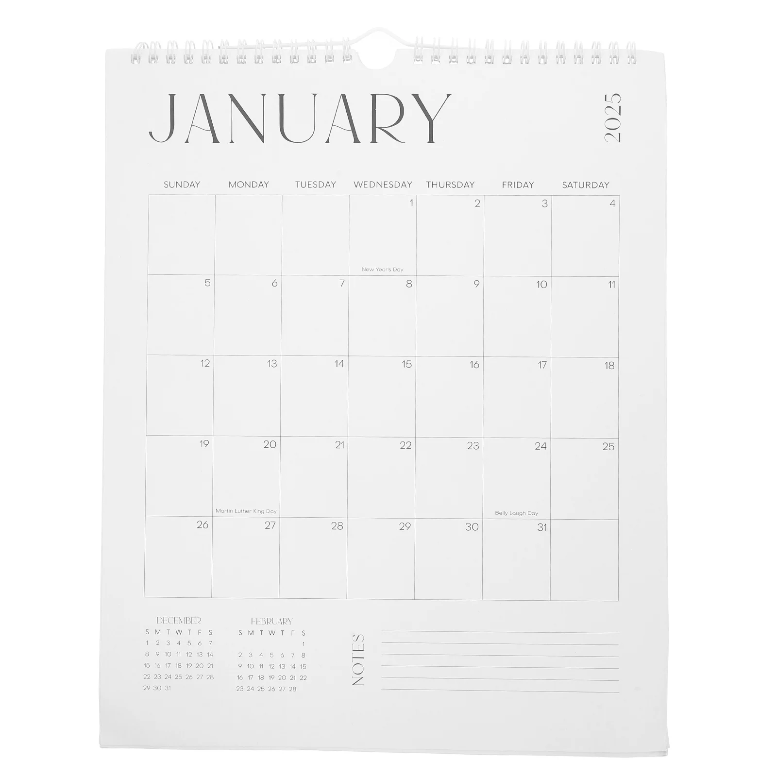 

Минималистичный подвесной настенный календарь на 18 месяцев, английский, Джейн, 2025–Джун, 2026, большой прозрачный ежемесячный планировщик для домашнего офиса, класса