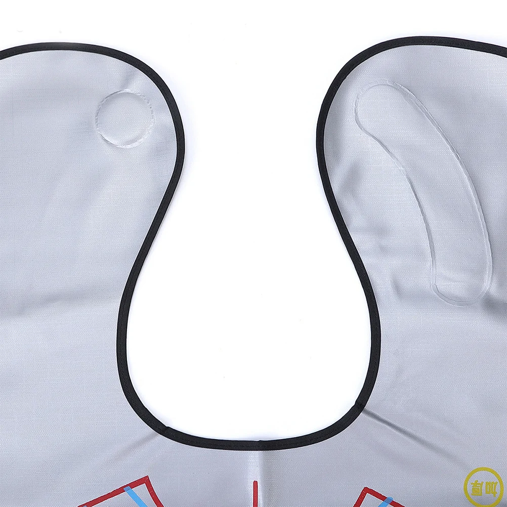 

Парикмахерская накидка, водонепроницаемая, мягкая, легкая, прочная, короткая накидка для макияжа, нагрудник, шаль для стрижки волос, регулируемая шаль для салона, парикмахерская