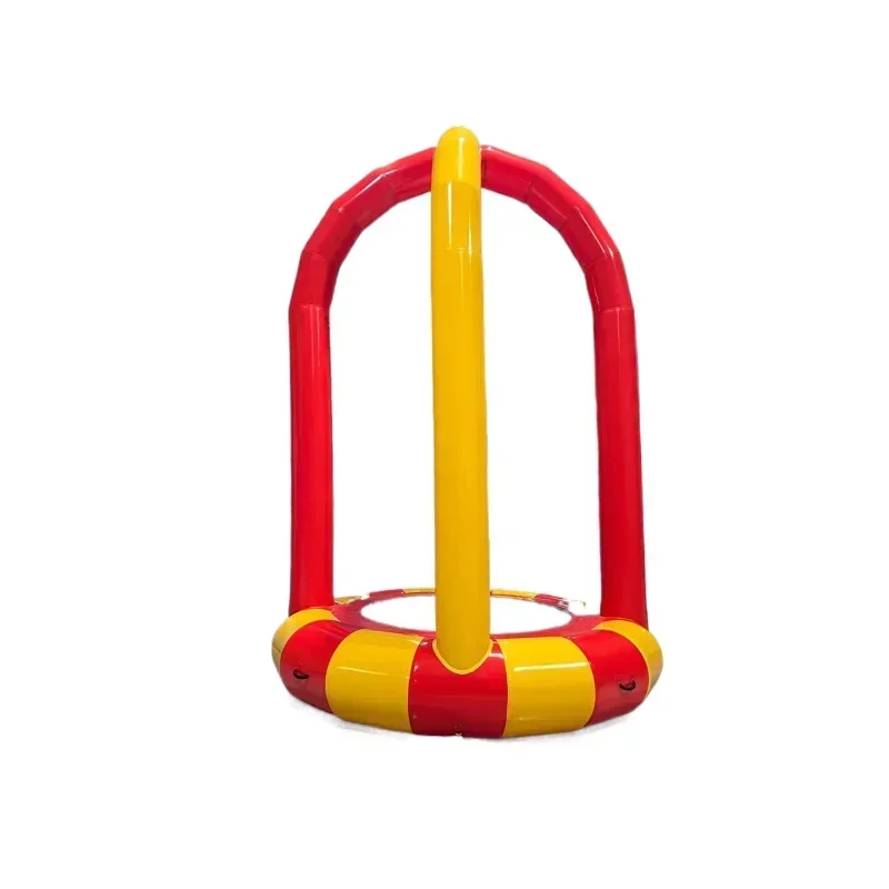 Children's PVC inflatable trampoline Internet celebrity inflatable bungee jumping single bounce bed