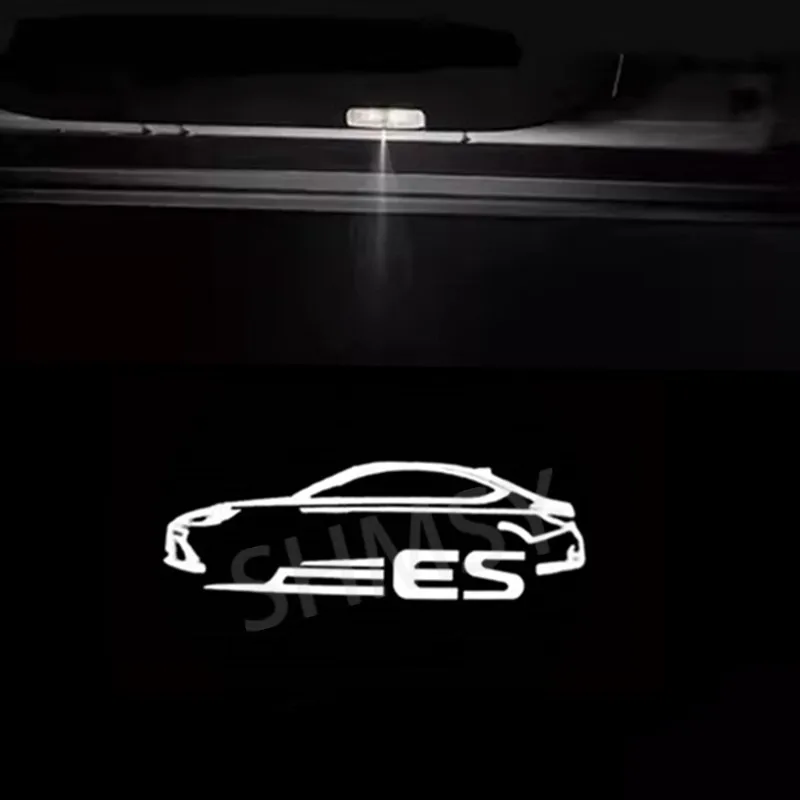 2X автомобильные светодиодные дверные проекторы, аксессуары для Lexus ES ES250 ES300 ES300h ES330 ES350 2006-2020 2021 2022 2023 2024