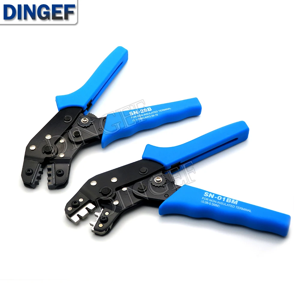 SN-28B SN-01BM Ratchet Type DuPont plug XH2.54 2.8 PH2.0 Terminal Crimping Clamp Ues for RC JR  Servo Connector DIY Tool