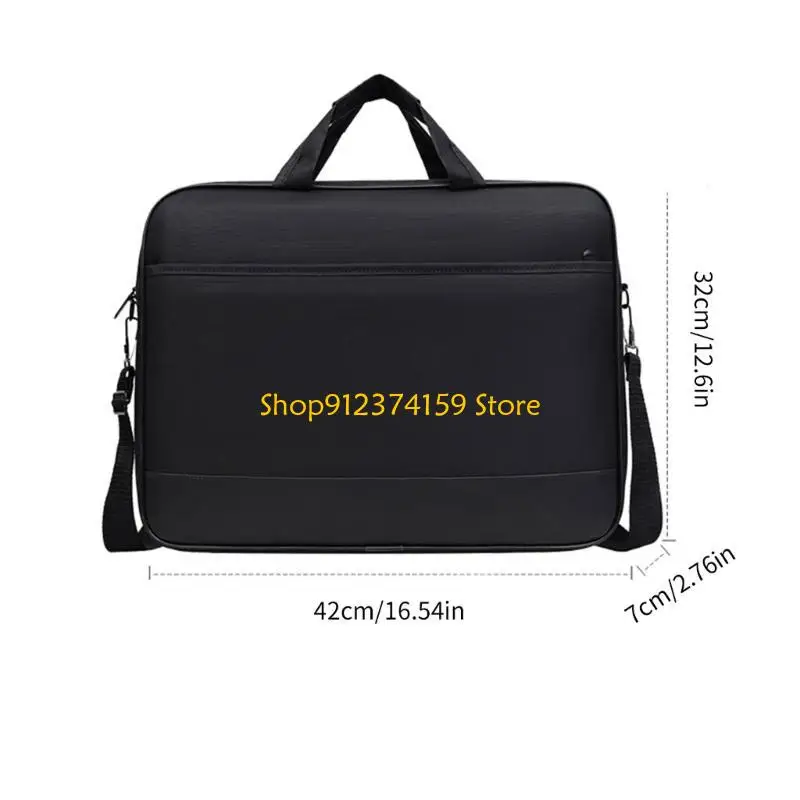 Bag computadora portátil G5AE Bolsa mensajero liviano 15.6 pulgadas Bolsa computadora para negocios trabajo
