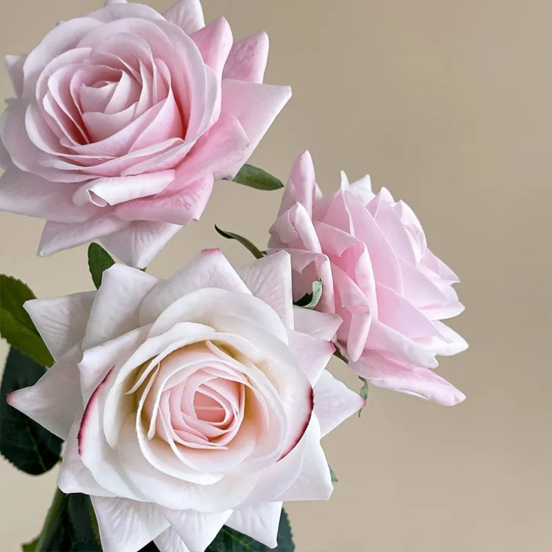 10pcs Artificial Flower Handmade Moisturizing Rose Wedding Home Decoration Ornament Picking Flowers Fake Flowers