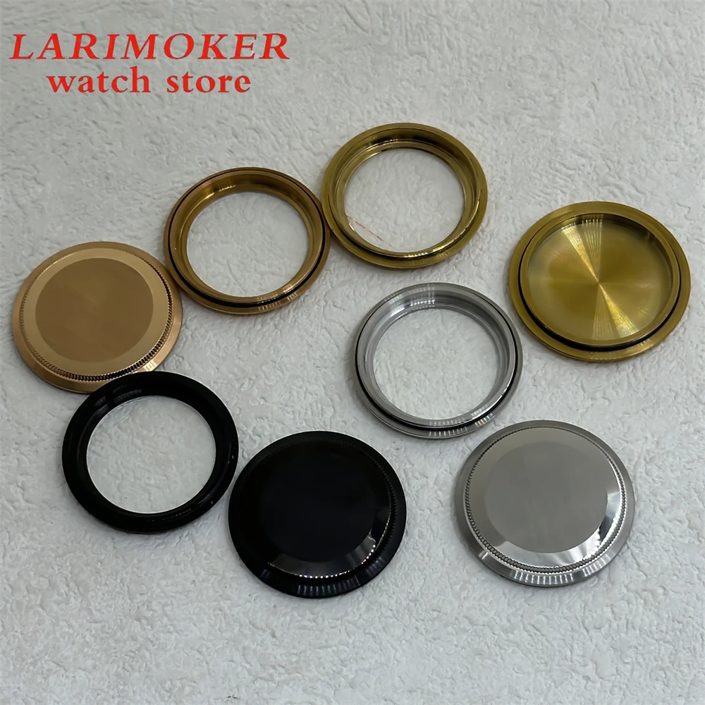 BLIGER glass/solid back, stainless steel back for 36mm38mm39mm40mm case