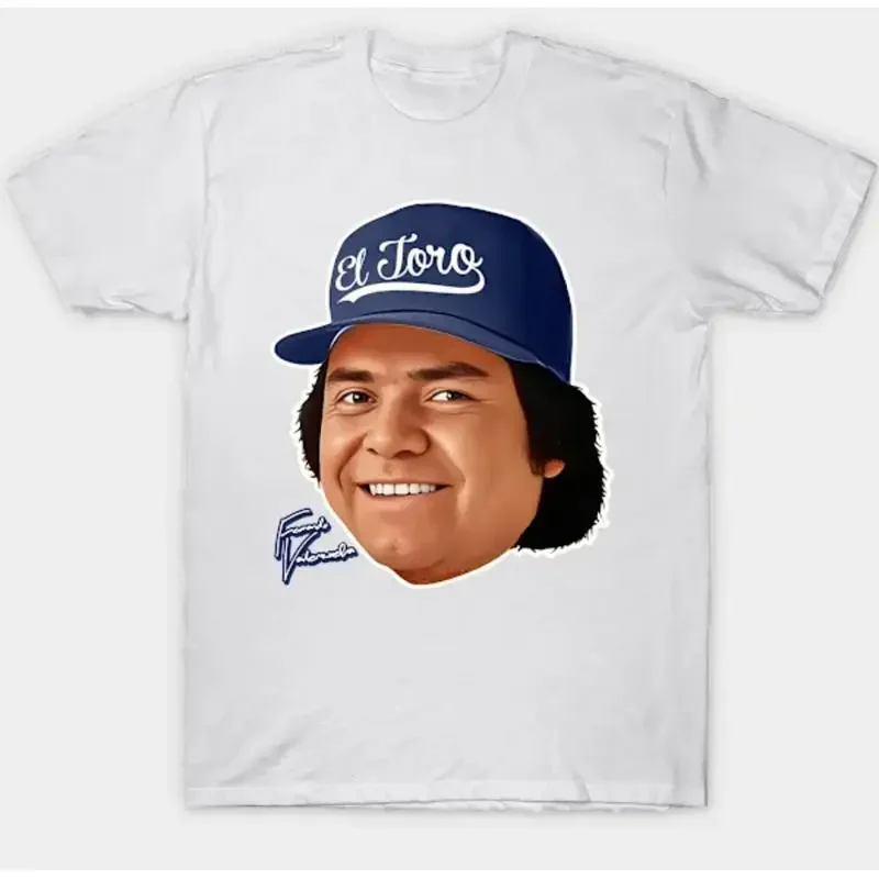 Fernando Valenzuela El Toro T Shirt Adult Small 3Xl White Fan Art Baseball