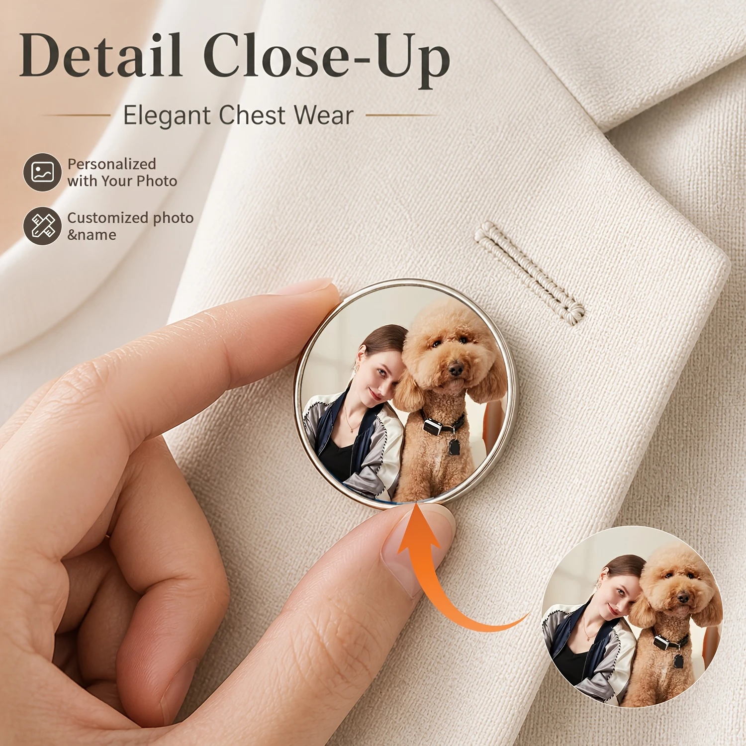 Broches personnalisées, access - Wedding Support avis et prix