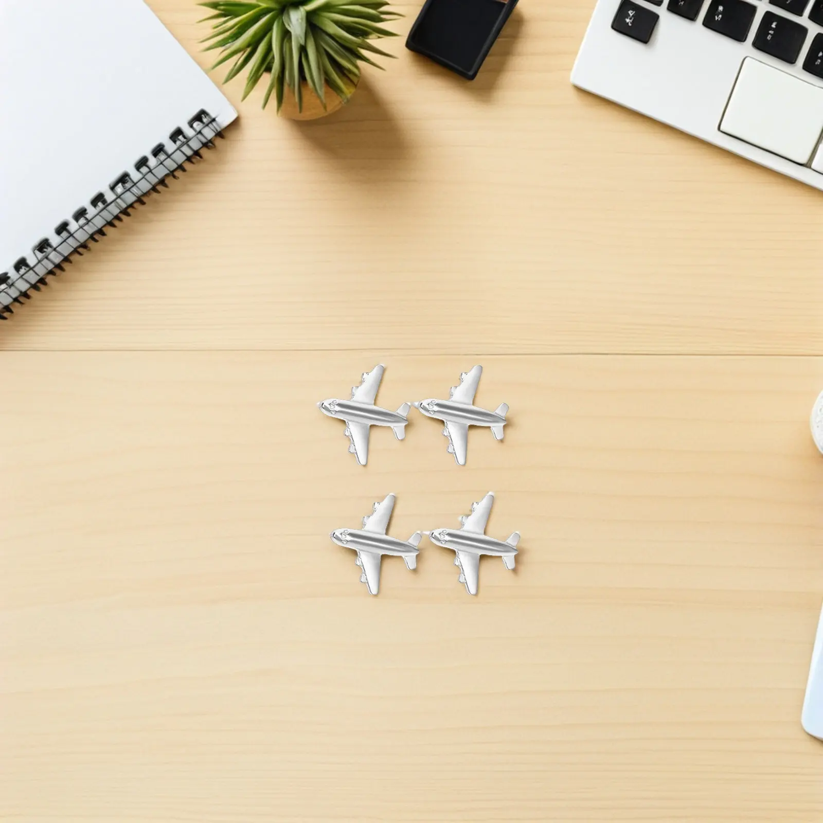 

60 шт. кнопок-гвоздиков в форме самолета, металлические, функциональные, декоративные, для досок объявлений, пробковых досок, стен, для дома, офиса, класса
