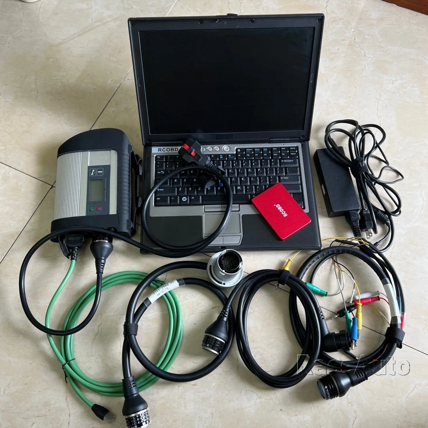 أحدث برنامج V03/2025 Win10 512gb SSD WIFI MB Star C4 DOIP SD توصيل أدوات التشخيص يمكن اختيار D630 كمبيوتر محمول 4 جيجابايت RAM