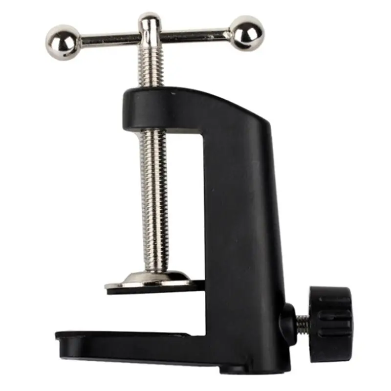 ABRI-4X Heavy-Duty Metal Table Mounting Clamp For Microphone Suspension Boom Scissor Stand Holder
