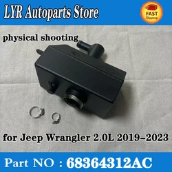 High-quality upgraded aluminum alloy material Fits For 2018-2023 JL Wrangler w/ 2.0L Engine Coolant Reservoir 68364312AC