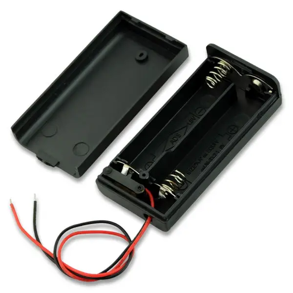 4Pcs AA AAA 9V Battery Holder 3 4.5 6V For 2 3 4 X AA Battery Holder Case Box With Wire Leads For 2 3 4 * AA AAA Batteries Case