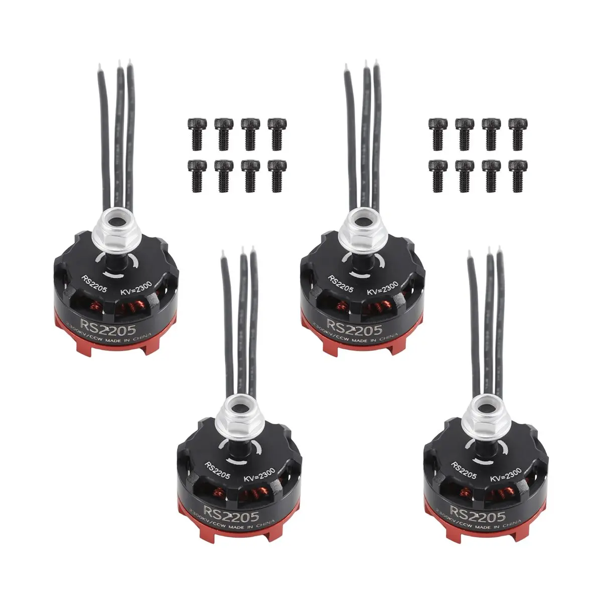 A59E RC RS2205 2205 2300KV CW CCW Brushless Motor for 2-6S 20A/30A/40A ESC FPV RC QAV250 X210 Racing Drone Multicopter