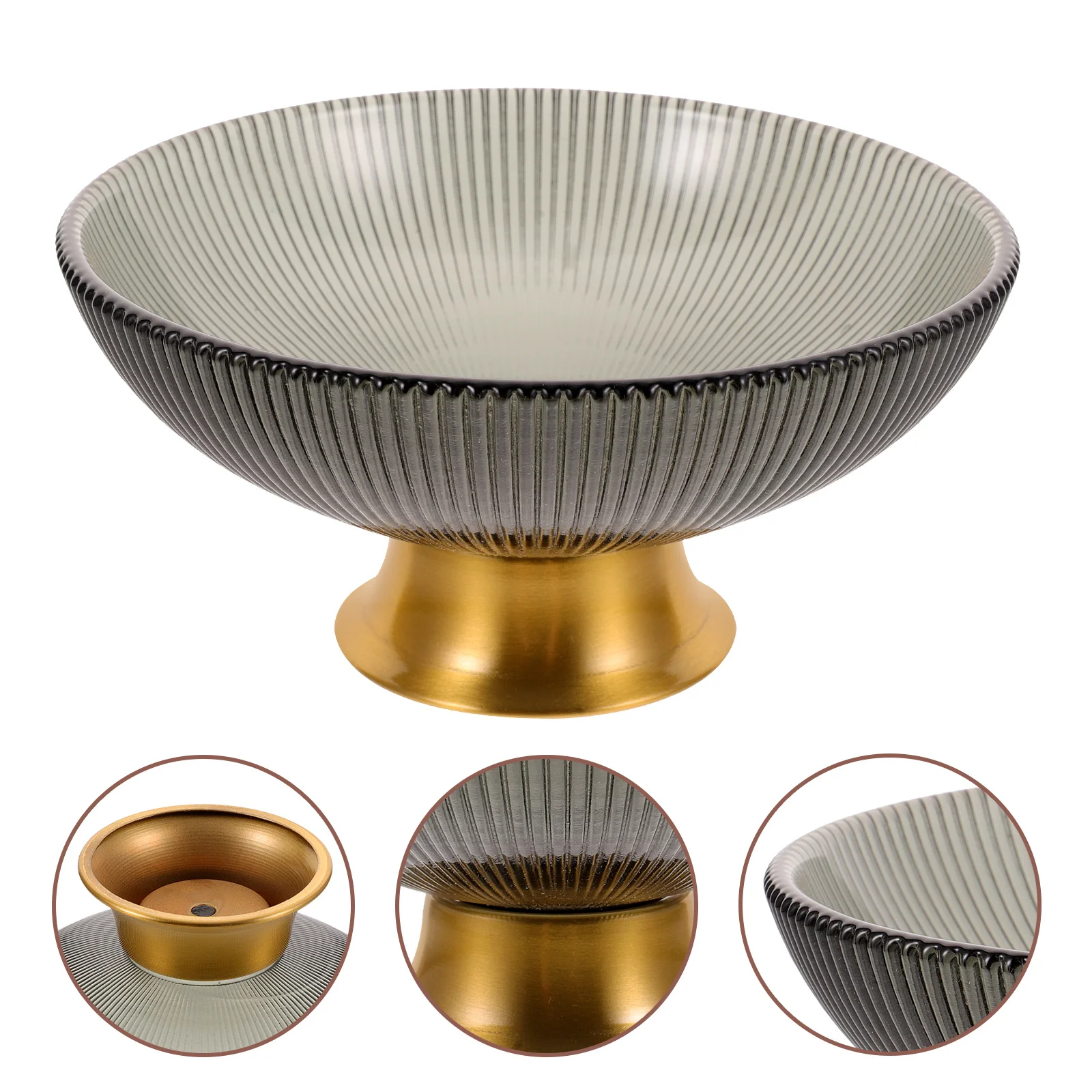 

Glass Snack Candy Tray Elegant Modern Fruit Bowl for Kitchen Table Centerpiece Display Fruit Plates Food Display Tray