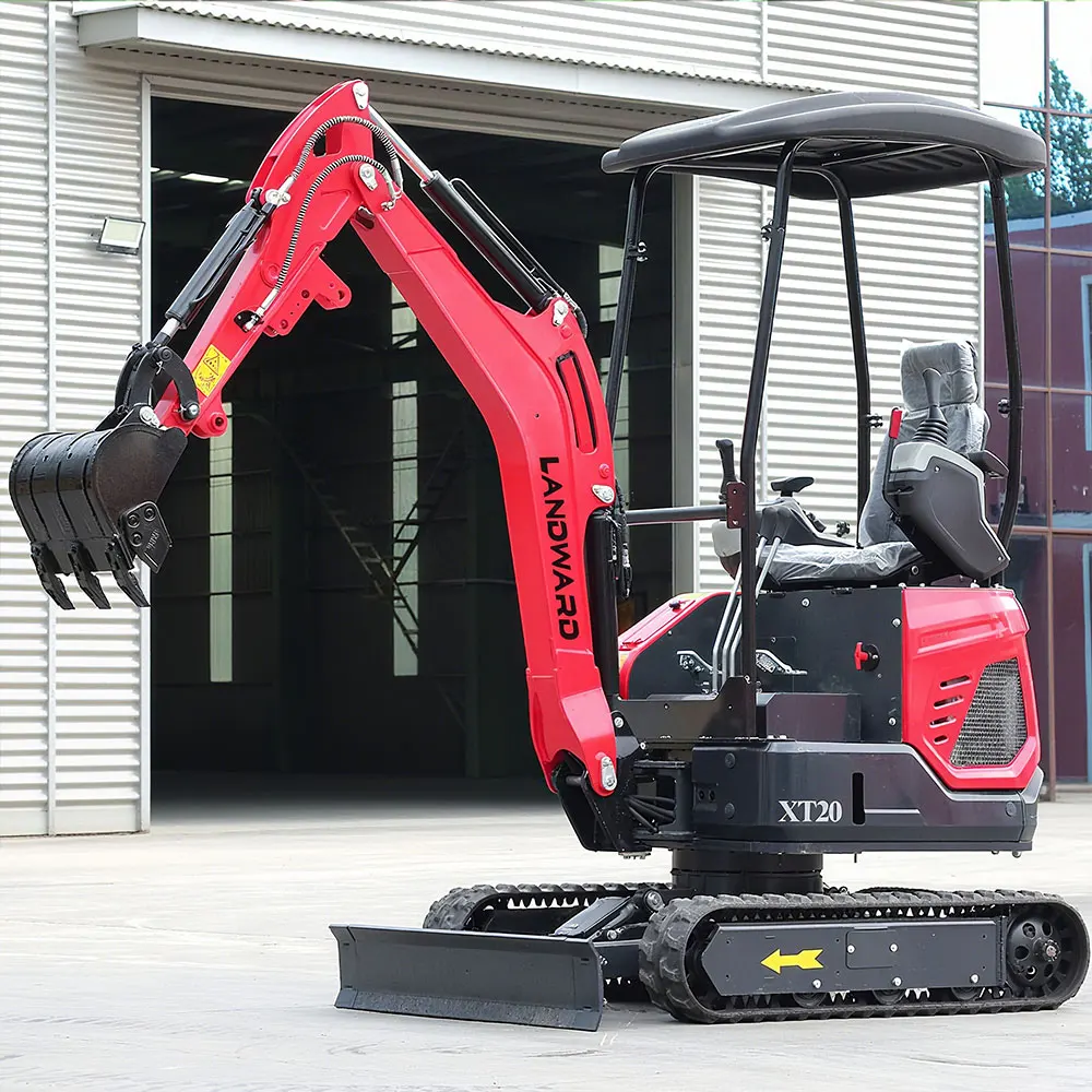 حار بيع حفارة صغيرة EPA Euro 5 حفار زراعي مدمج 2 طن حفارة زاحفة هيدروليكية مع مرفقات مخصصة