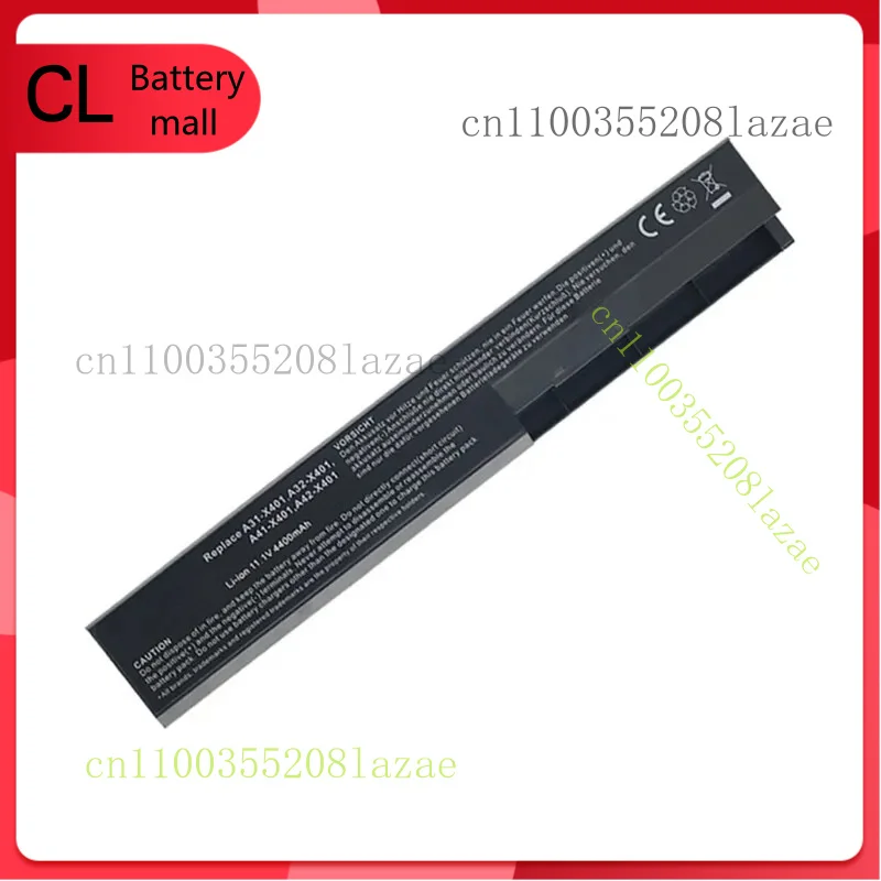 

A31-X401 A32-X401 A41-X401 A42-X401 Аккумулятор для ASUS F301 F401 X301 X401 X501