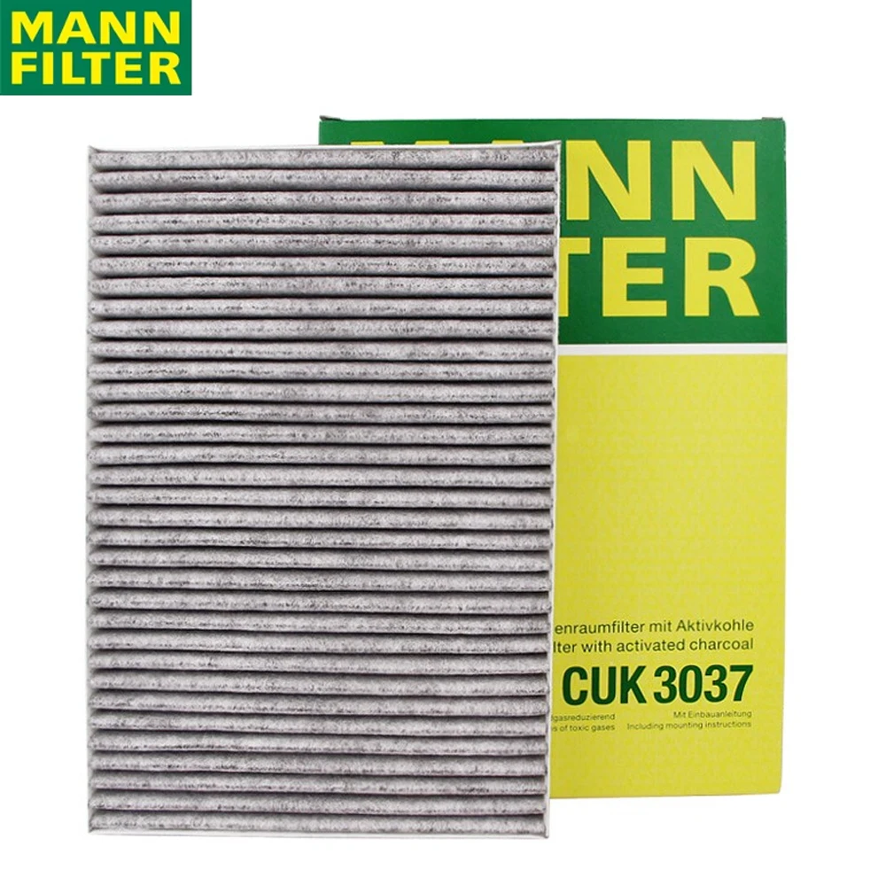 

MANN FILTER CUK3037 Cabin Air Filter For SEAT Exeo AUDI A4 Allroad l A6 High Permeability Low Wind Resistance 4B0 819 439 B