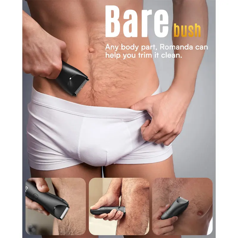 Heren Body Hair Trimmer Voor Mannen Ballen Dames Scheerapparaat Ontharing Bikini Trimmer Lies & Body Shaver Groomer Arm Baard Scheermes