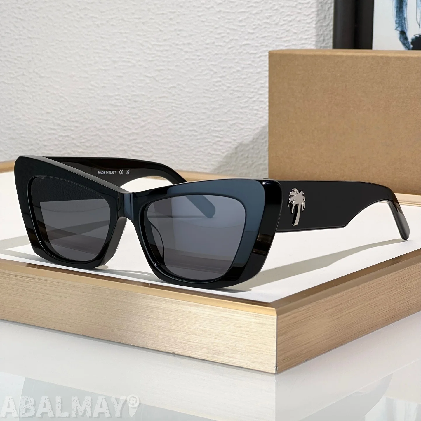 

PERI012 SIZE 53-17-145 Top Quality Mens Sunglasses for Women Classic Punk Luxury Acetate UV400 Designer Sunglasses with box