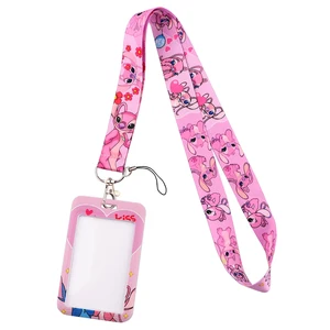 Cute Stitch Cartoon Animation Lanyards for Keys, ID, Credit Card Cap, Mobile Phone Charme, Neck Street, Badge Holder, Gifts 8 Main Sales Corda Corda - №2
