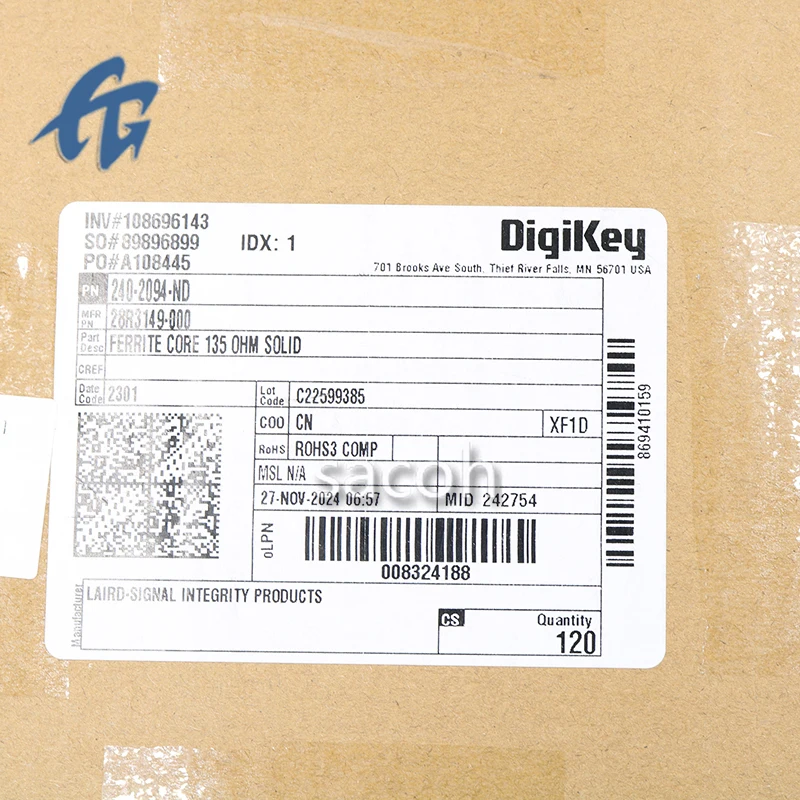 

(SACOH New Mosfet transisto IRLML0060TRPBF 10PCS