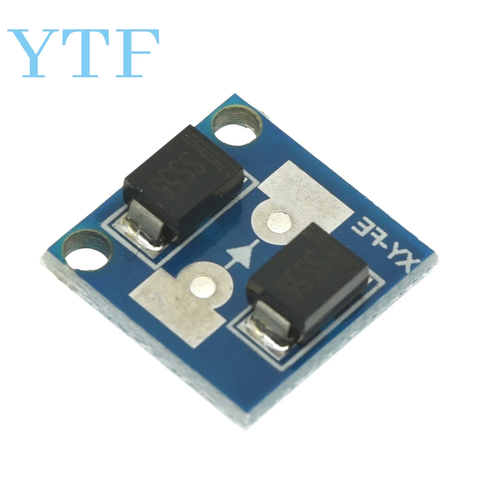 1-10PCS 60V 10A Solar Charge Controller PWM, Constant Current Battery Charging Board with SS56 Blocking Diode